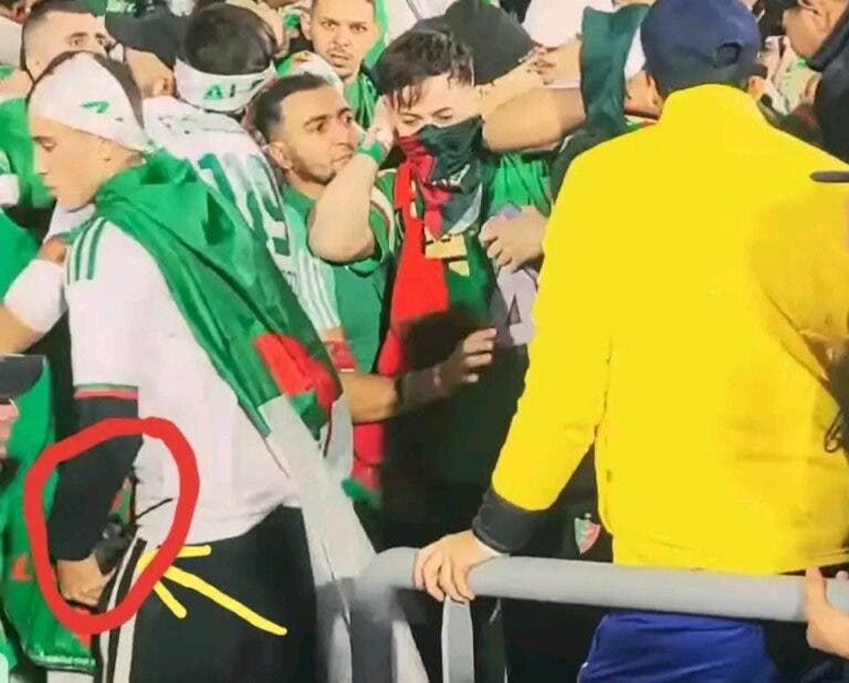 Un supporter algérien arrêté après le vol d&rsquo;un talkie-walkie à Marrakech