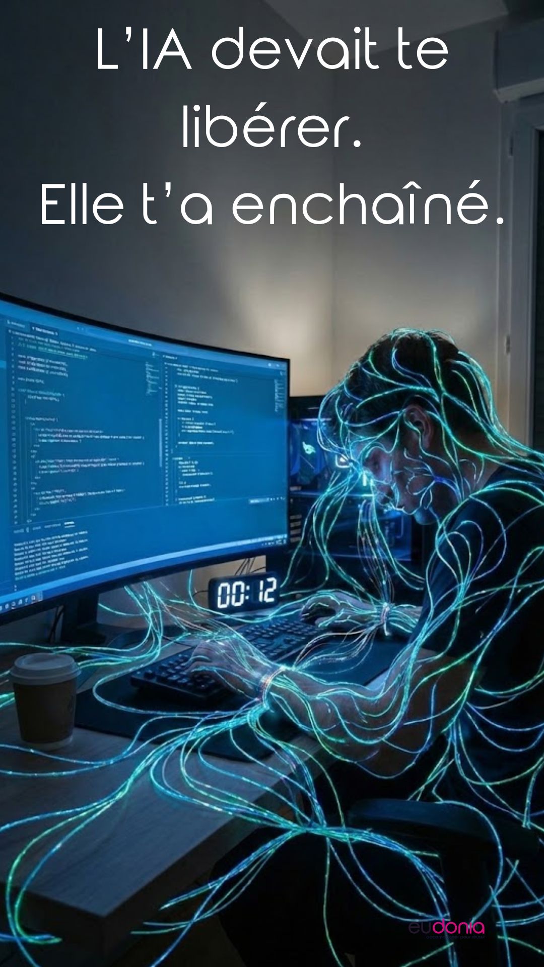 L&rsquo;IA ne libère pas le temps : elle crée une surcharge mentale cachée