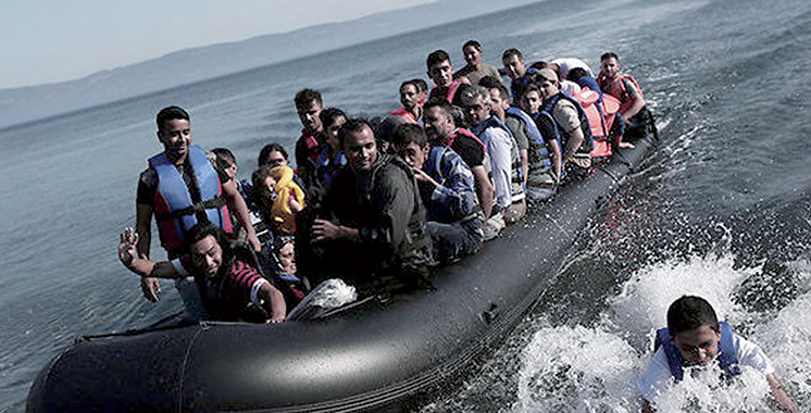 Maroc : 111 migrants irréguliers bloqués après échec d’une tentative de franchissement collectif vers l’Espagne