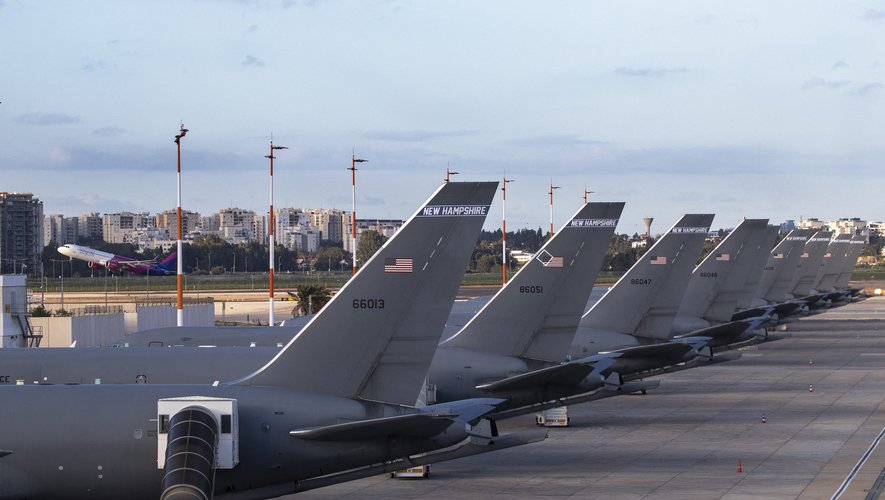 Les avions ravitailleurs américains quittent Ben Gourion pour répondre aux exigences israéliennes en haute saison
