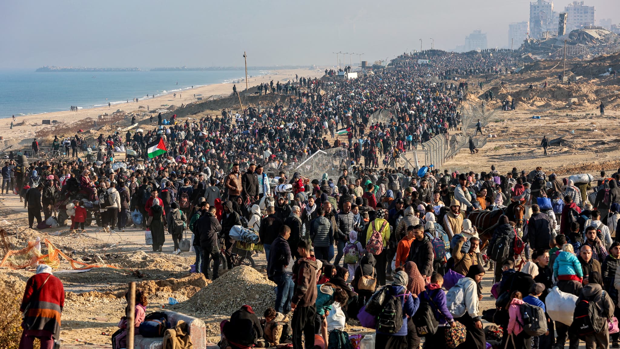 Le sud est une porte fermée : Gaza ne peut plus migrer