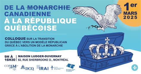 L’Abolition de la Monarchie Québécoise : Une décision nécessaire avant d’engager les troupes britanniques